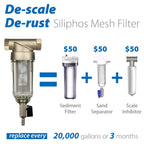 FWSP500SL Filter Replacement Cartridge, 500 Micron, Chrome