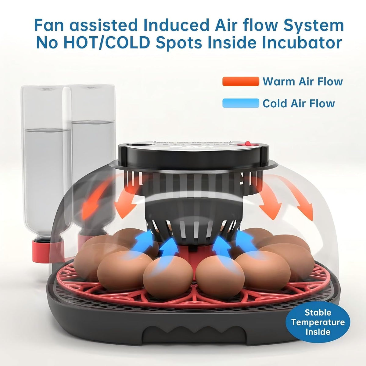 12-24 Egg Incubator incubators for Hatching Eggs
