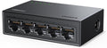 Ethernet Switch, 5 Port Gigabit Plug & Play Ethernet Splitter | Wall Mount & Desktop Network Switch Hub, Unmanaged