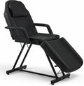 Adjustable Tattoo Chair Esthetician Facial Bed 72 in 0015 Black