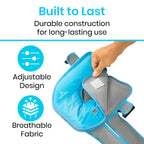 Shoulder Ice Pack Brace - Cold Reusable Cool Gel Wrap, Hot