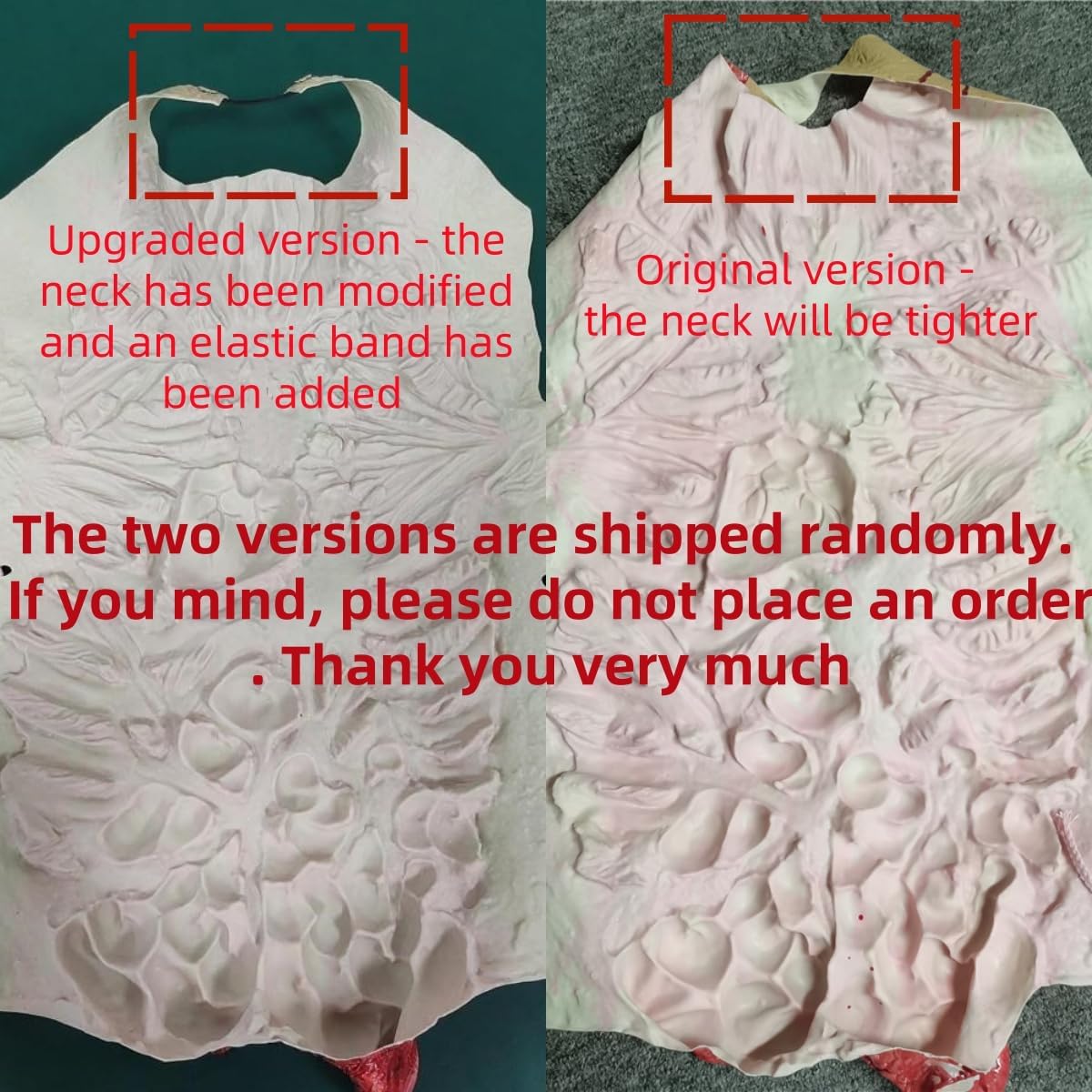 Scary Zombie Chest Piece for Adults Bloody Skeleton Halloween Costume Prop | Wearable Exposed Intestines Torso, Gory