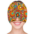 Migraine Headache Relief Cap Hat Full Head ice Pack Wrap Cold Cap