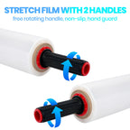 Stretch Wrap Film with Handles 15" x 760Ft Shrink Wrap