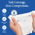 Mini Water Wipes - Fragrance Free - 72 Count Travel Size Pack