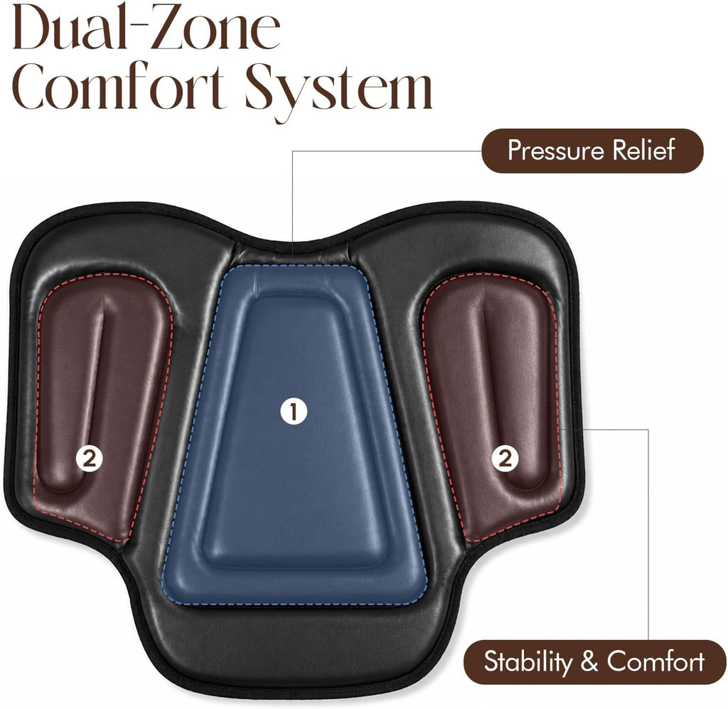 Horse Saddle Cushion for Western Saddles, Non-Slip Saddle Cushions for Trail Riding, Training