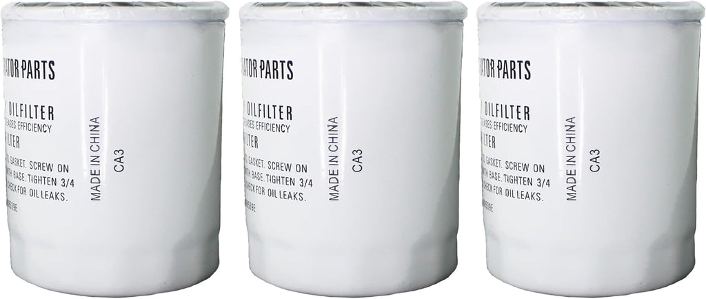 Universal Generator Part- Replacement Oil Filter 070185E & 070185ES, 3-Pack