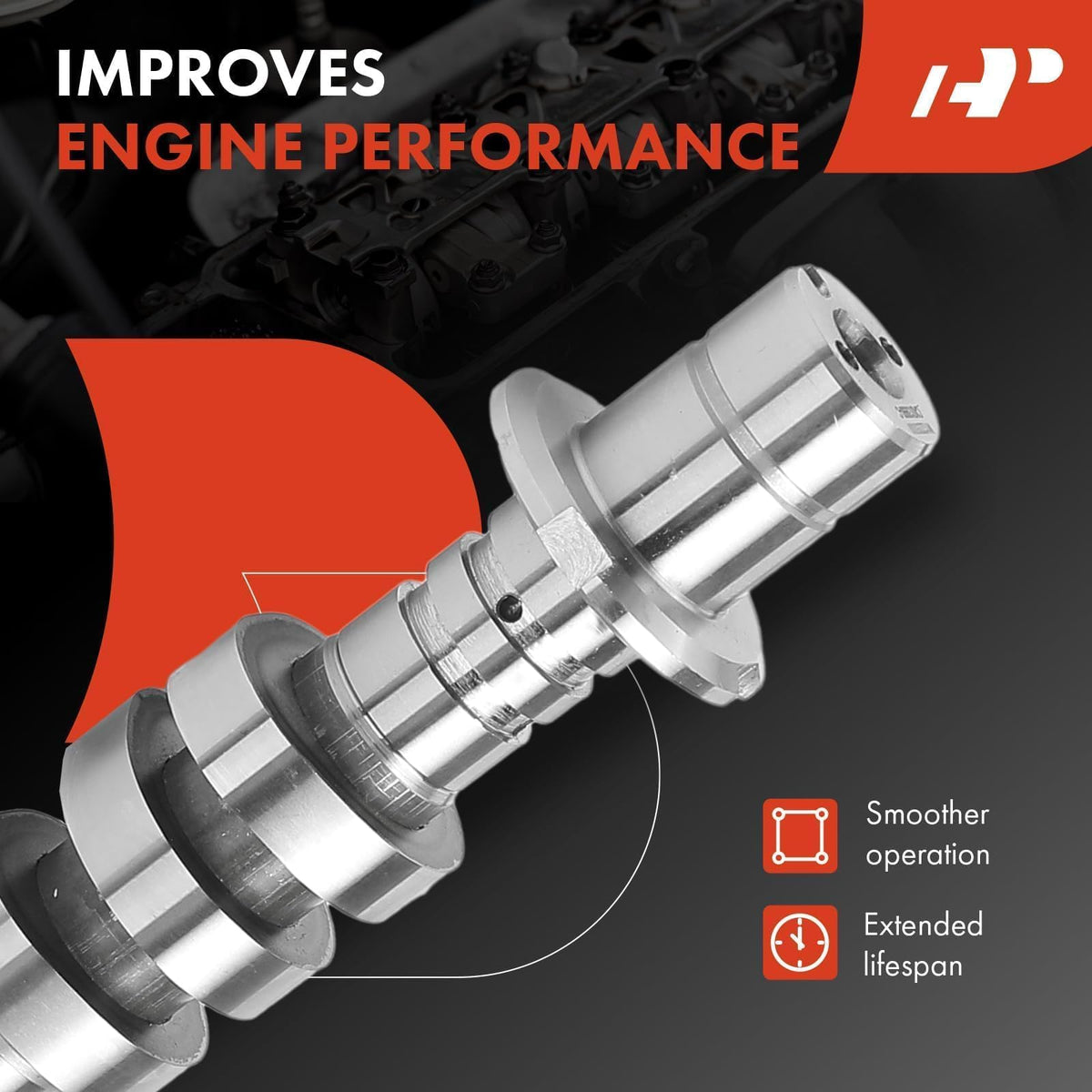 A-Premium Left Engine Camshaft Compatible with Ford & Lincoln