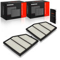 A-Premium 2-PC Front Engine Air Filter Compatible with Nissan