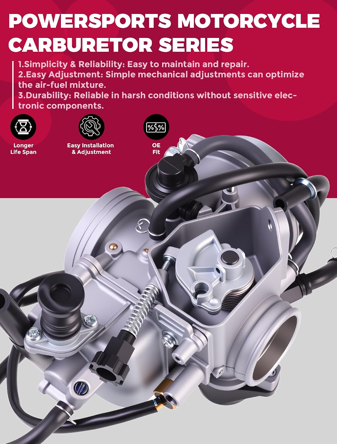 Carburetor For Honda Foreman 500 TRX500 2005-2011