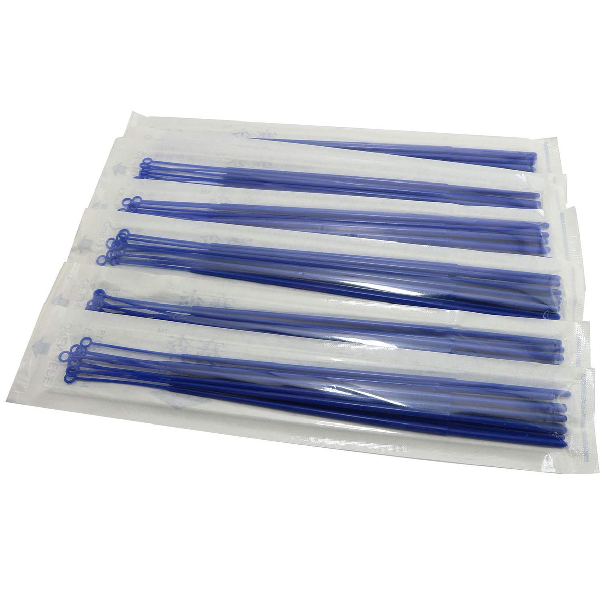 100pcs 10ul Sampling Rod Disposable Inoculating Loop Individually Aseptic Package