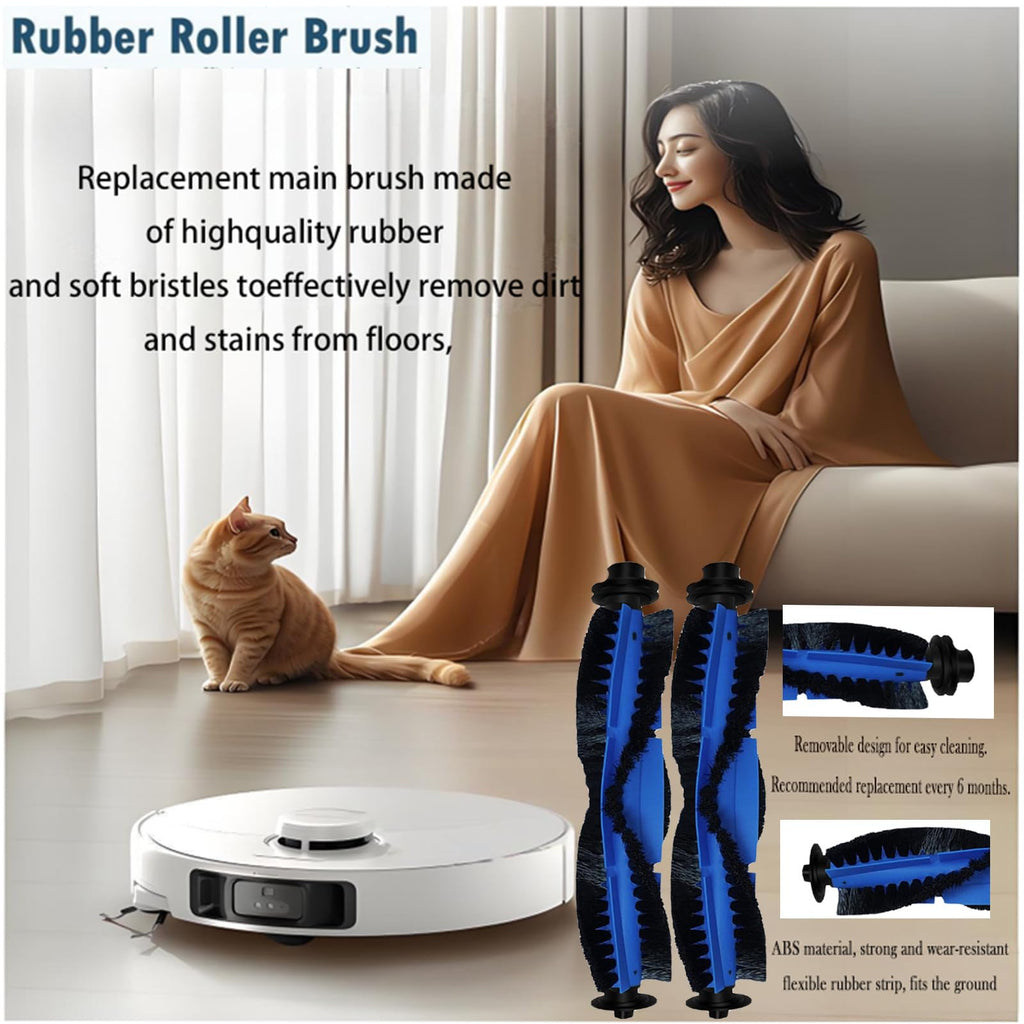 Jpbaisqic Replacement Accessories Kit for XIEBro HR101 / T8S Robot Vacuum