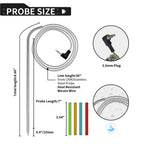 4-Pack Meat Temperature Probe for Masterbuilt 710 Digital Electric Smoker