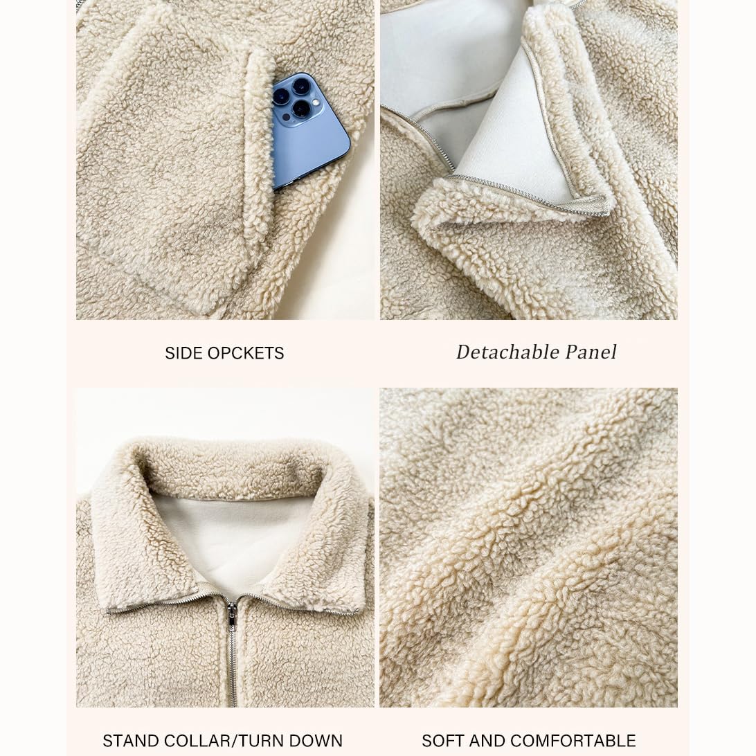 Maternity Winter Coat Fall Jacket Fleece Mom Pregnancy Coats KKM