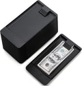 20 Pack Check Holders, Black Plastic Tip Trays, Restaurant Check Presenters, Guest Receipt Holder Tray for Bars