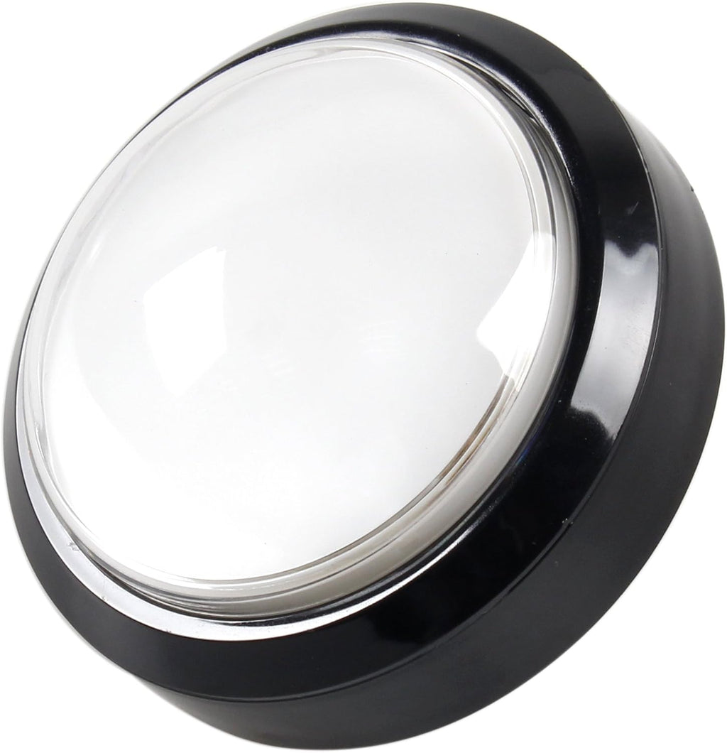 4 Inches Arcade Buttons 100mm Larger Big Dome Convex Type LED Lit Illuminated Push Button for Compatible Arcade