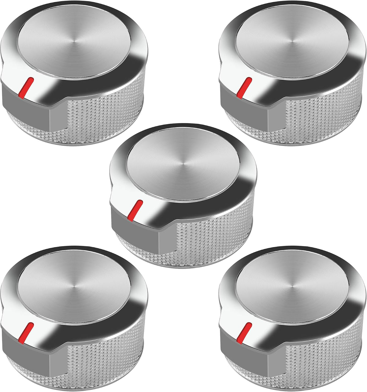 AMI PARTS W11156487 Cooktop Range/Oven Knobs Fit for Kitchen-aid Whirl-Pool