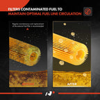 A-Premium Fuel Filter Compatible with Chevrolet & Suzuki