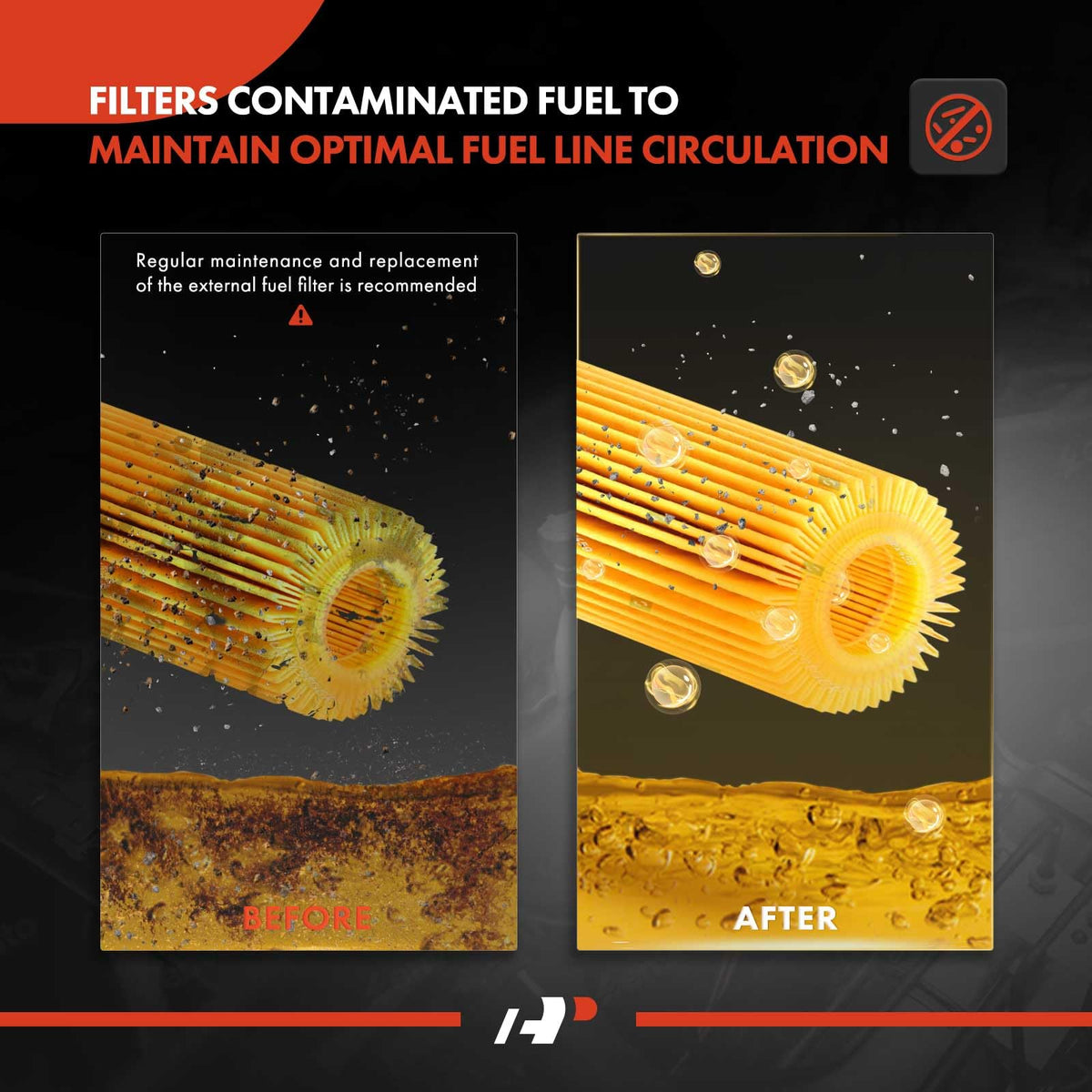 A-Premium Fuel Filter Compatible with Chevrolet & Suzuki