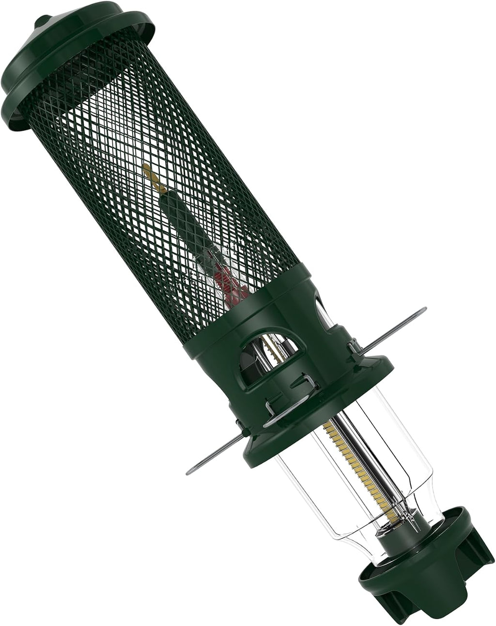 Squirrel Buster Legacy Squirrel-Proof Bird Feeder for Wild Birds – 4 Metal Removable Perches, 2.6 lb Seed Capacity