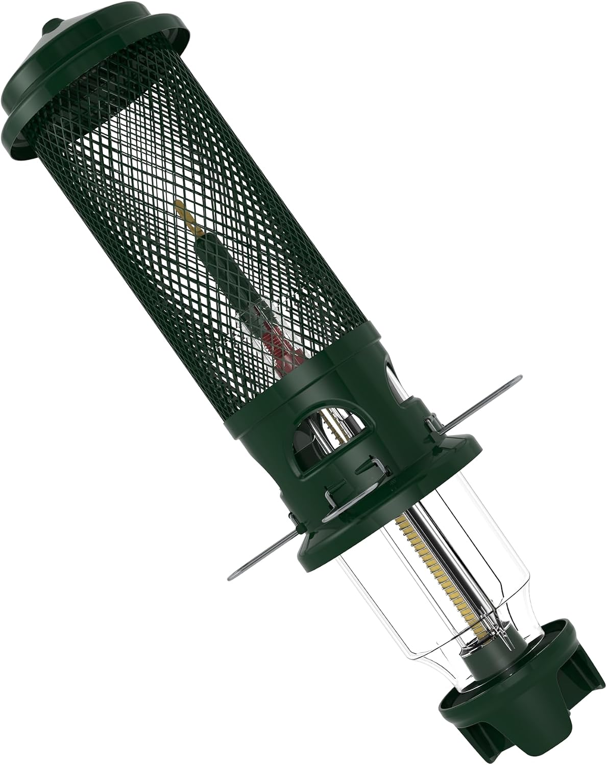 Squirrel Buster Legacy Squirrel-Proof Bird Feeder for Wild Birds – 4 Metal Removable Perches, 2.6 lb Seed Capacity