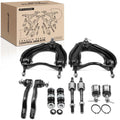 A-Premium 10Pcs Front Suspension Kit, Upper Control Arm, Sway Bar Link