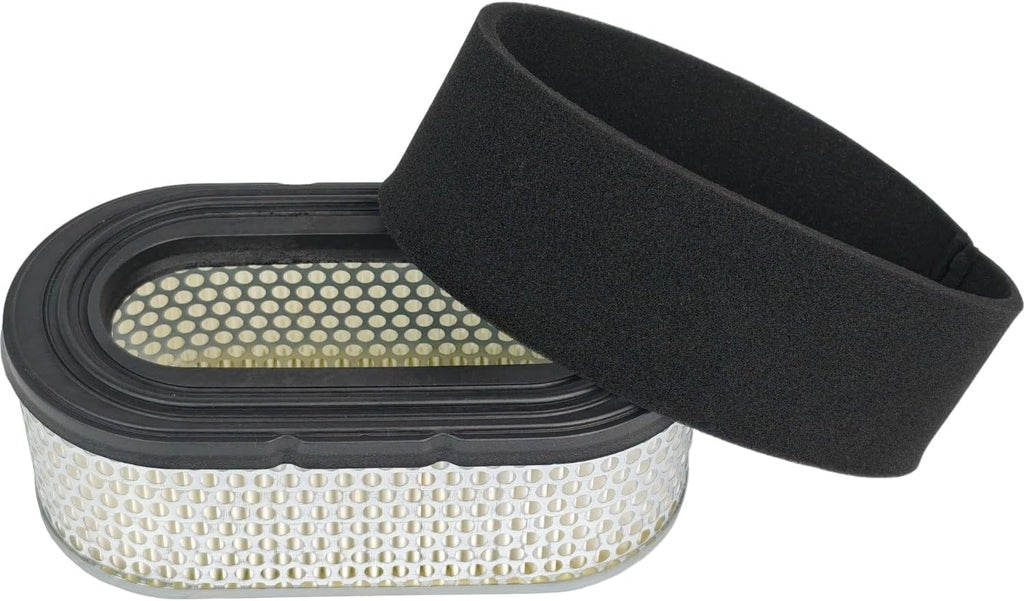 EZROAD MIU10906 MIU10905 Air Filter Set Compatible with Kawasaki FD680V FD731V Engine Compatible with John Deere X540 11013-2223 14864 w/Prefilter Lawn and Garden Tractor