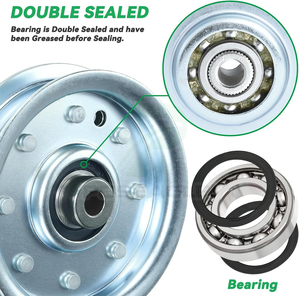 756-0627D Idler Pulley for Cub Cadet LT1045 LT1046 LT1018 Tractors