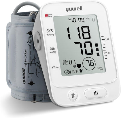 Blood Pressure Monitor, Large Upper Arm Blood Pressure Cuff, Digital Blood Pressure Machine for Home Use, Large