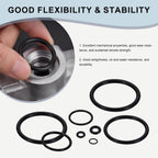 122 Buna-N O-Ring 70 Duro, 1-1/8" ID x 1-5/16" OD x 3/32" Width