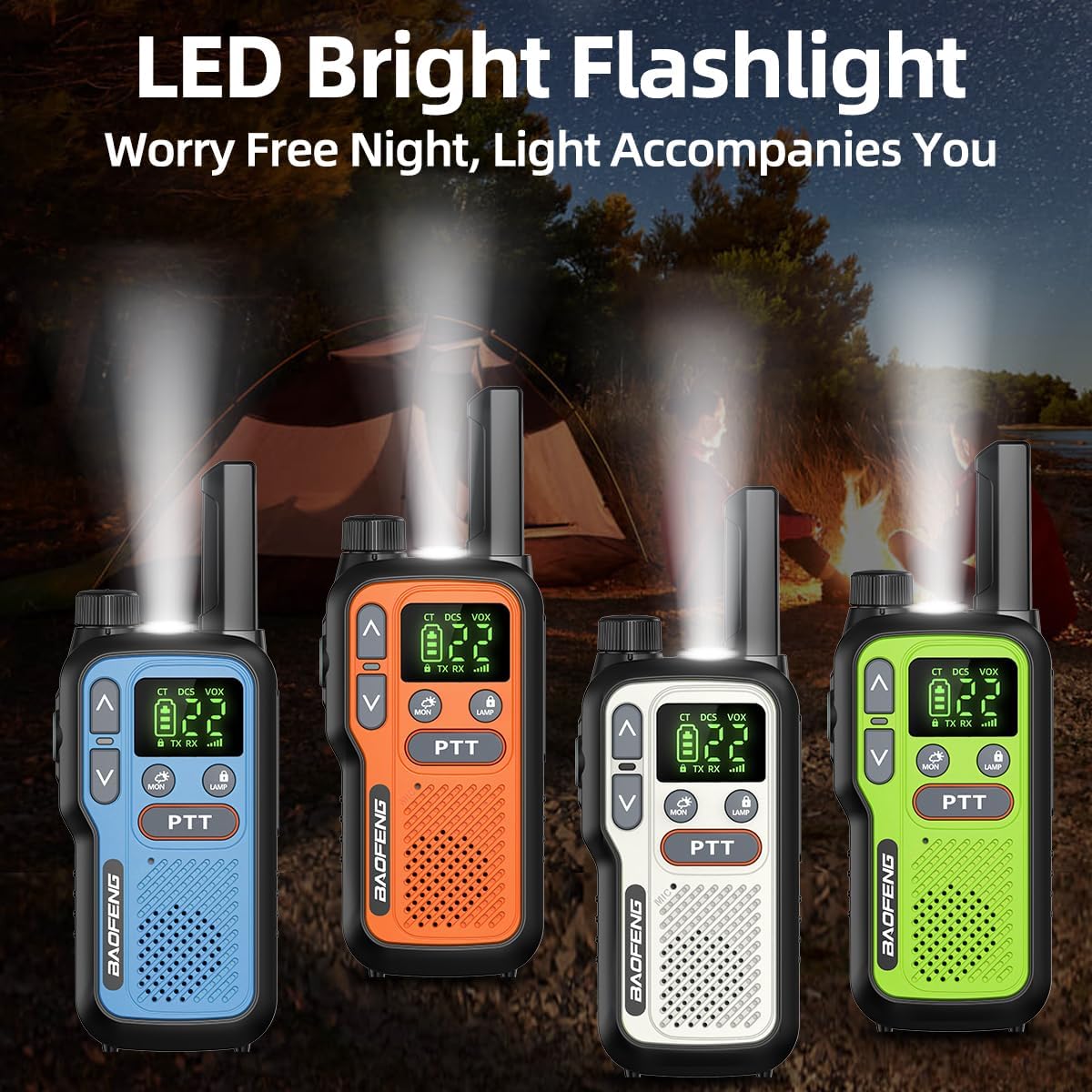 Walkie Talkies Long Range for Adults,Rechargeable Walkie Talkies FRS NOAA Family Emergency Walky Talky,Portable 2 Way