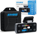 Upgraded Trailer Brake Controller Kit, Split Design, LCD Screen, Smart Chip, Proportional Braking, Electric Brake