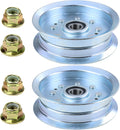 2 Pack GY20629 Idler Pulley for John Deere 42" 48" D140 L130 Decks