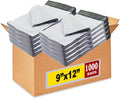 9x12 Inches White Poly Mailers, 1000-Pack I Mid Size #3, Self Seal Adhesive, Waterproof, Tear Proof Plastic Bag, Bulk
