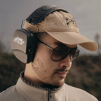 Defy Slim Passive Earmuffs, Ear Protection for Shooting (Black)