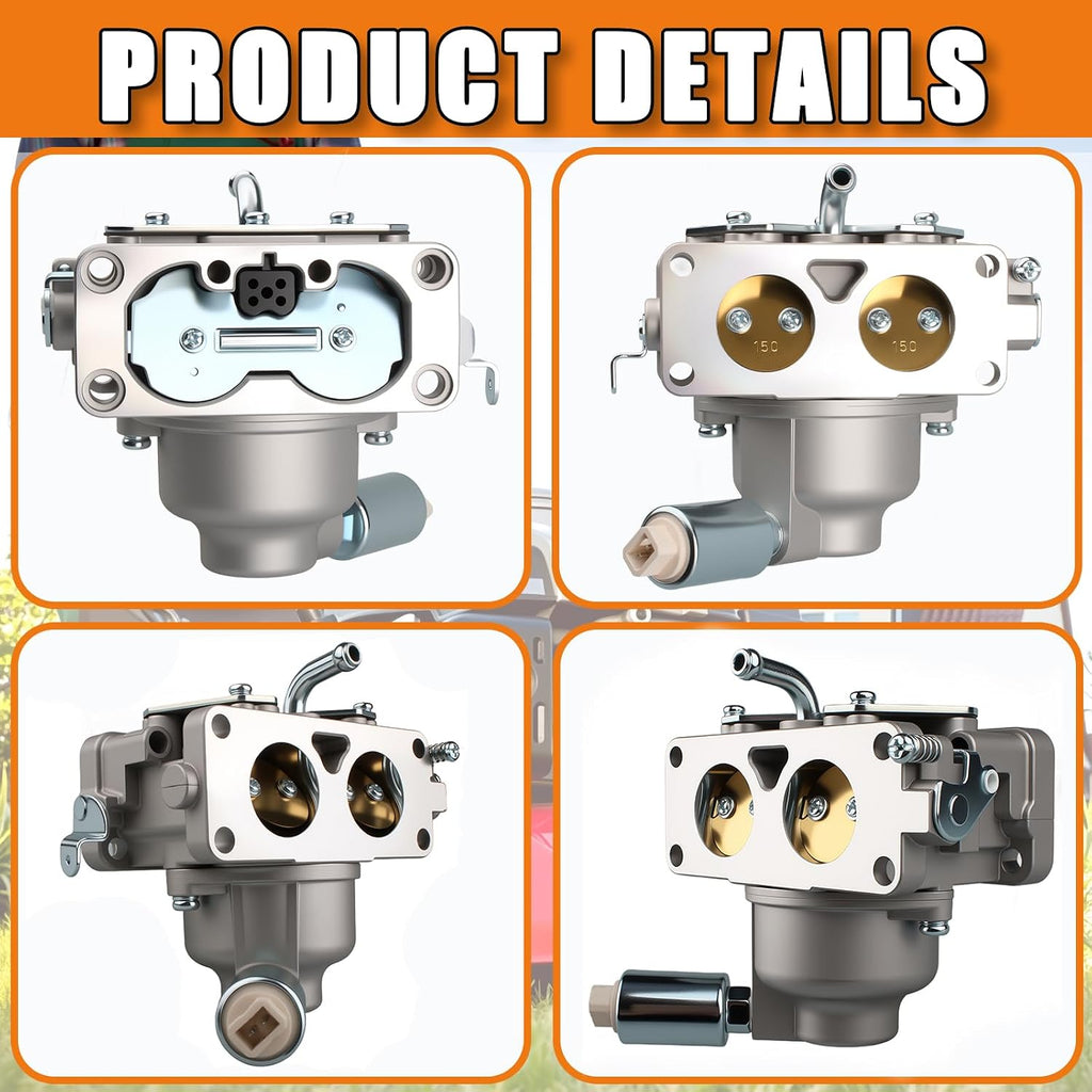 YTH24V48 Carburetor Compatible with Husqvarna YTA22V46, YTH22V46, YTH24V48, YTA24V48, YTH24V54, YTH22V46, Z246, Z254, YTH23V48, YTH2348 46" 48" Mower Engine