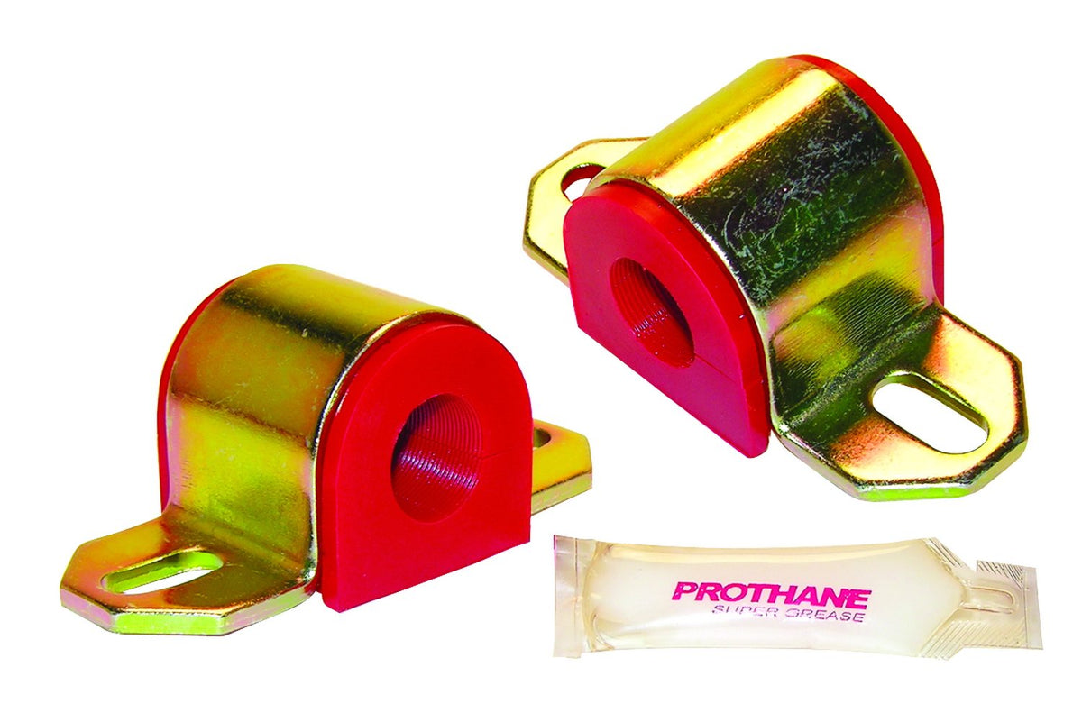 Prothane (19-1117) Universal Sway Bar Bushings - 18mm for A Bracket - Red
