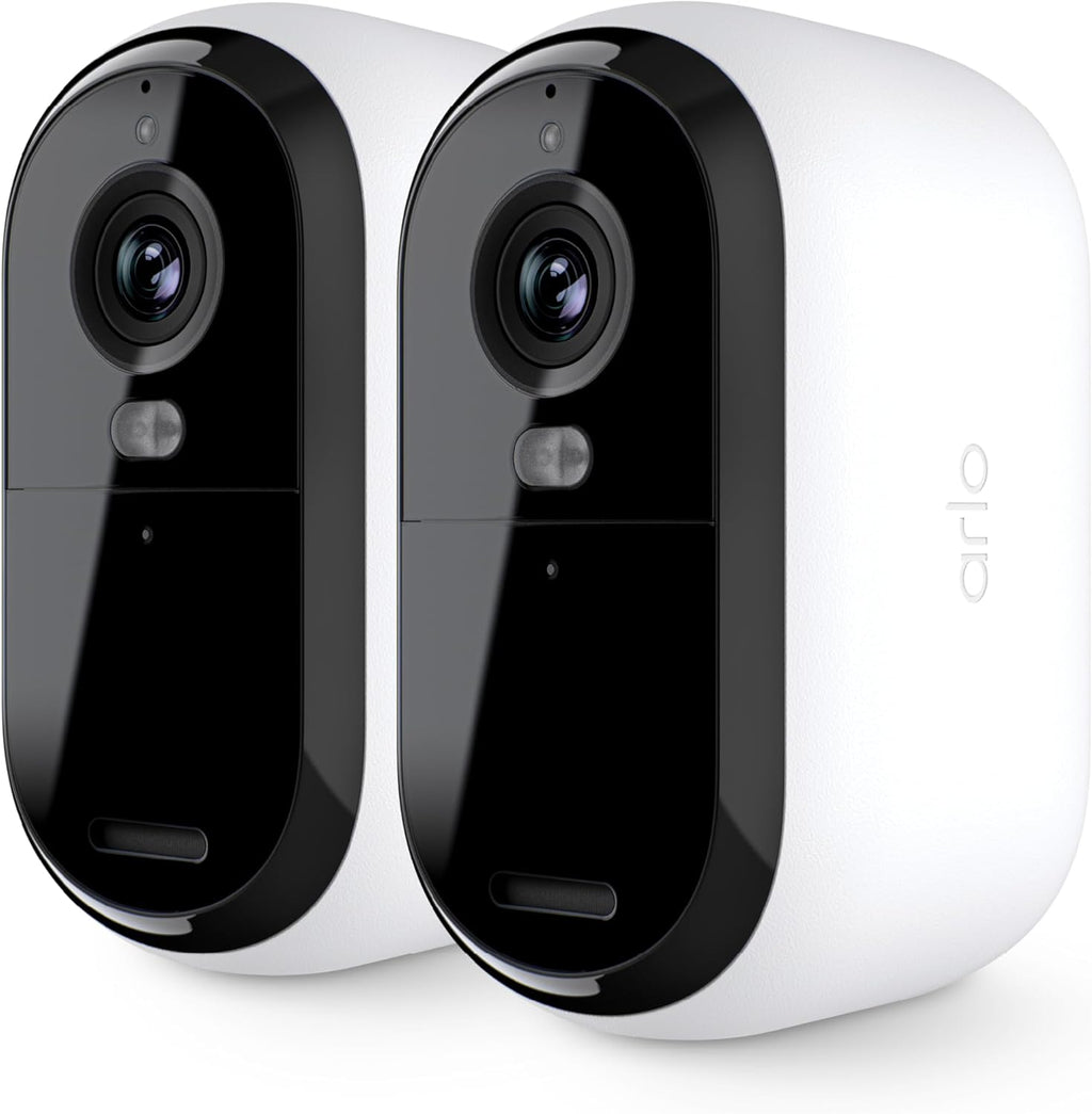Essential Security Cameras Wireless Outdoor 2K (2nd Gen, 2023 Release) - Battery Power, Person Recognition, Package