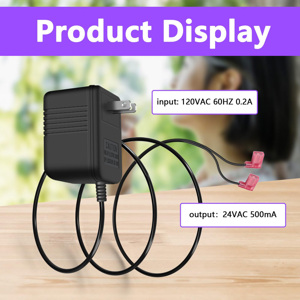 24V AC Power Adapter Transformer for Water Softener Part # 7275907