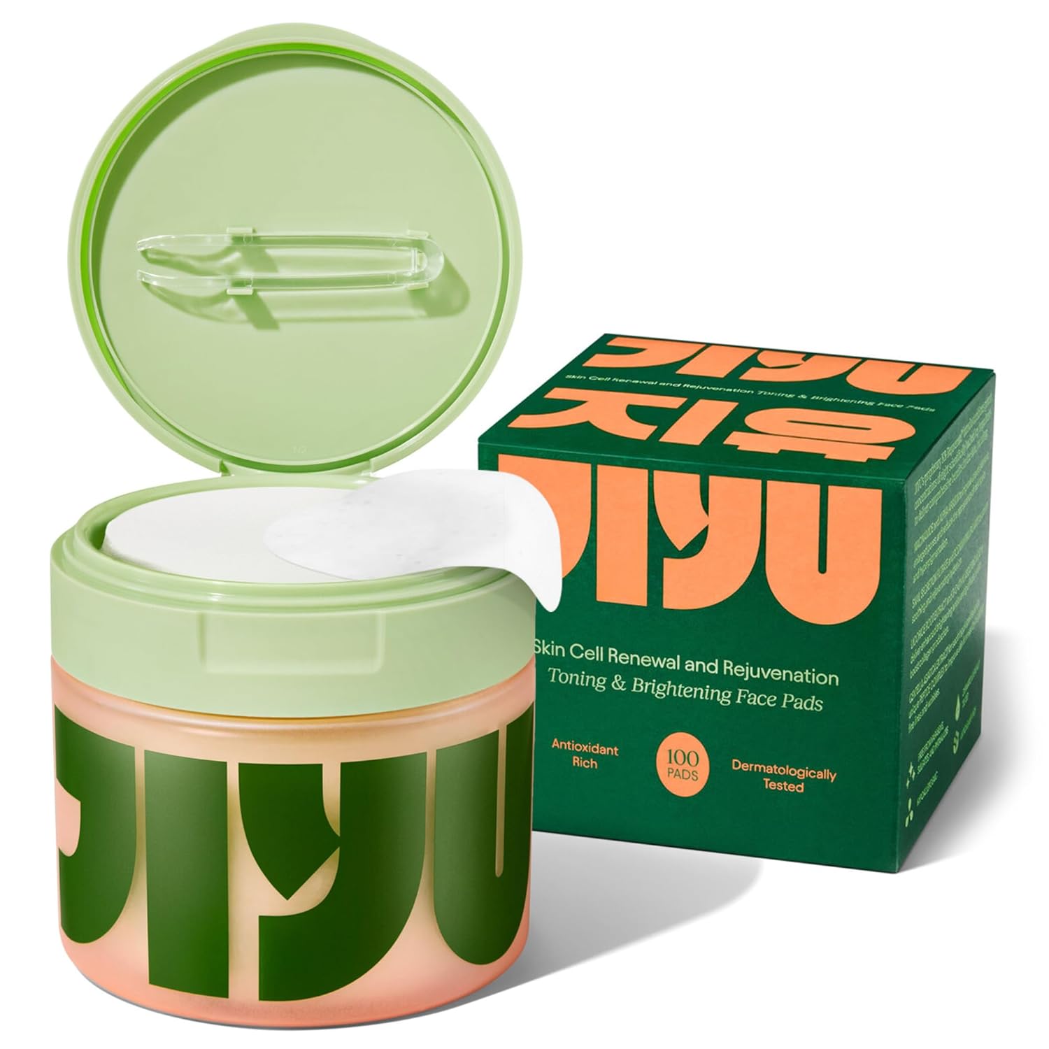 Toning Polish Pads - Korean Skincare for Dark Spots, Wrinkles & Dull Skin - Hydrating Facial Treatment with Snail