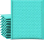 Bubble Mailers 8.5x12" 25 Pack Usable Size 8.5x11" Teal Shipping Bag