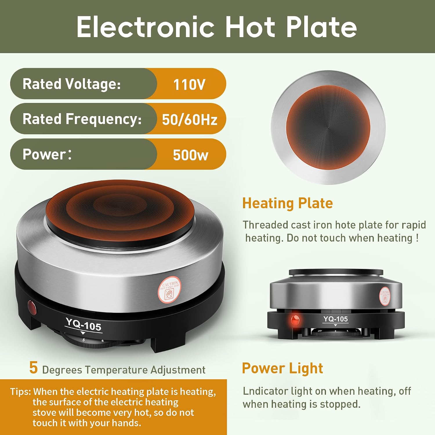 Candle Making Kit with Hot Plate, for Beginners | Candle Making Supplies, Set Includes Wax Melting Pot, Stirring