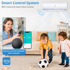 9000 BTU Mini Split AC/Heating System, 20 SEER2 230V WIFI Enabled Energy Efficient Mini Split Air