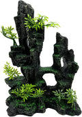 Aquarium Cave Resin Mountain Fish Tank Decoration for Betta Shrimp