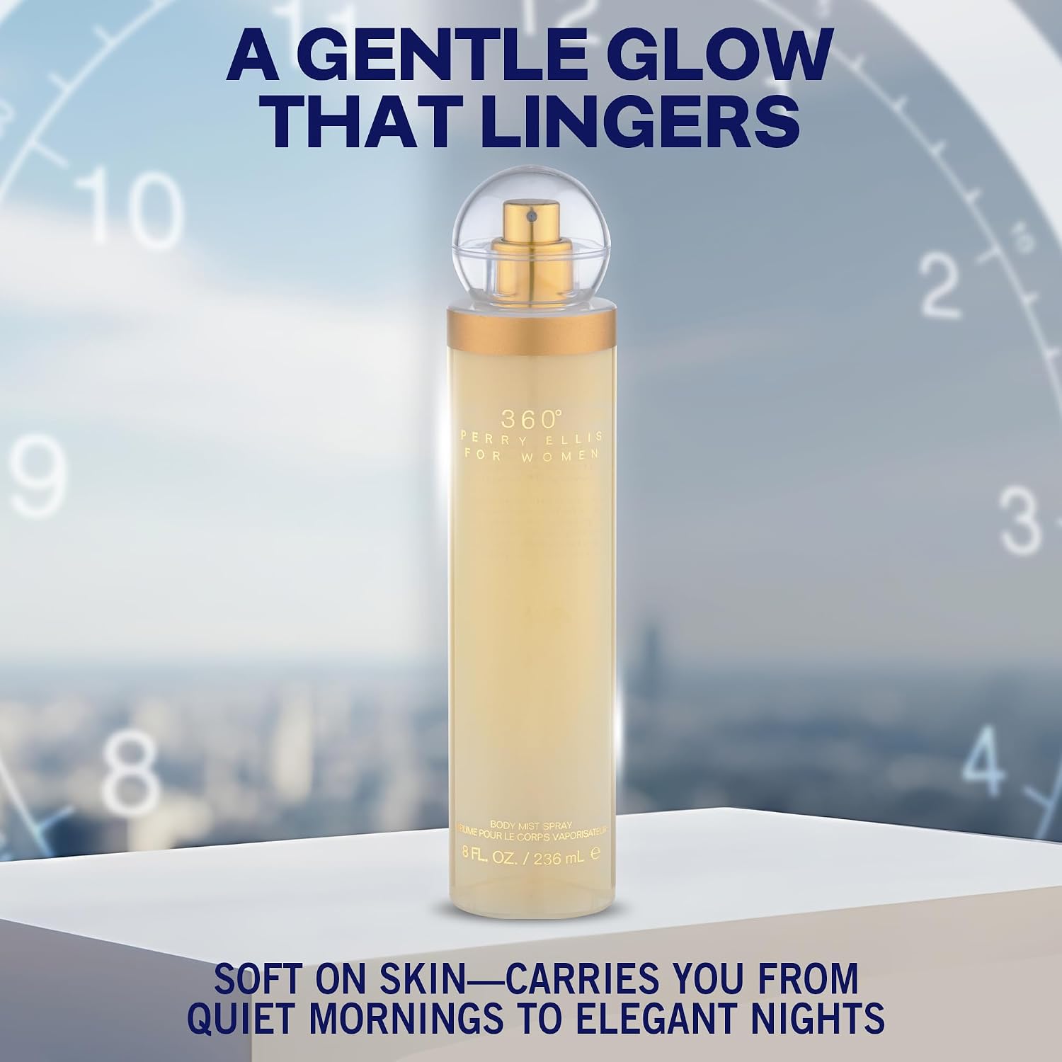360° Body Spray for Women Fruity, Floral Body Mist, 8 Fl Oz | Perfumes for Women, Long Lasting Fragrance, Eau De