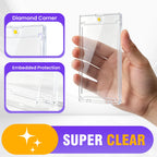 12ct 35pt Magnetic Card Holder Case Sleeves One Touch Card Holders