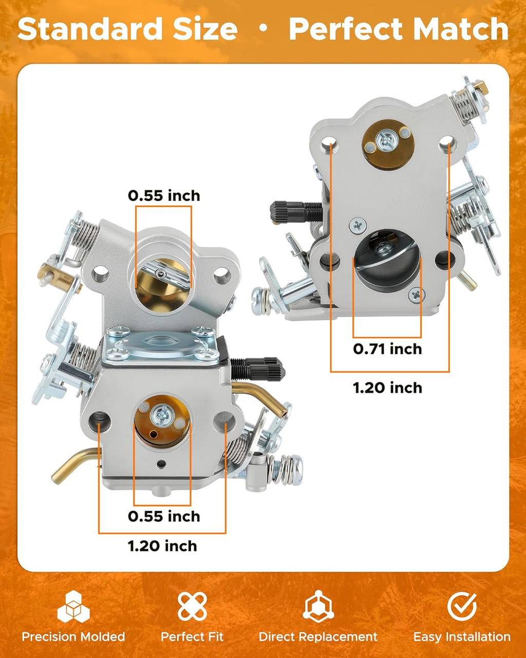 PP4218A C1M-W26 Carburetor for Poulan Pro PP4218 PP4218AVX PP4018 Chainsaw