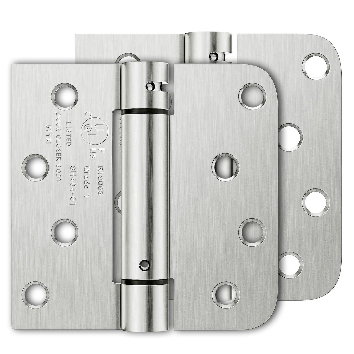 2 Pack Spring Hinges Self Closing 4 Inch, Self Closing Door Hinges