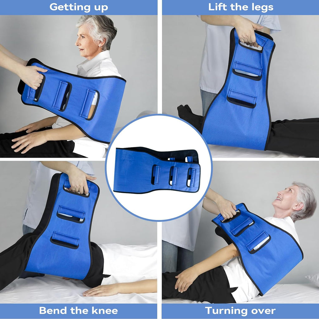 Transfer Belt Transfer Sling for Elderly, Lift Assist Gait Belt for Seniors
