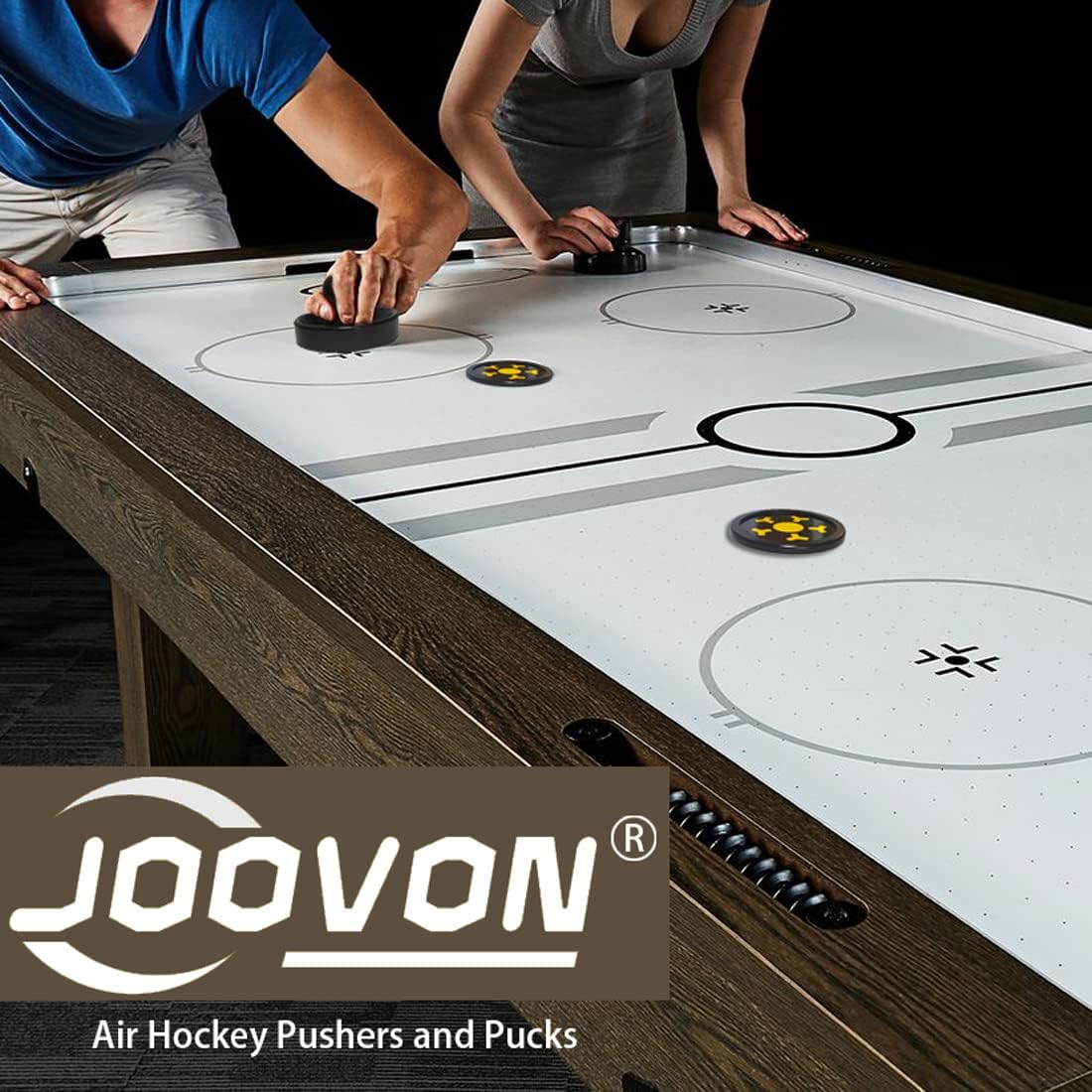 Air Hockey Pushers & Pucks, Non-Slip Strikers Tables | Dynamic Pucks For Adults, Air Hockey Paddles, Replacement